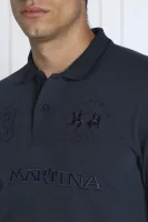 Поло/тениска с яка | Regular Fit La Martina 	морски	