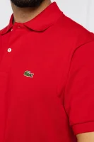 Поло/тениска с яка | Classic fit | pique Lacoste червен