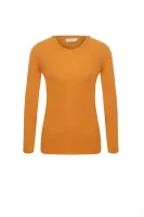 Faynee cashmere sweater BOSS BLACK оранжев