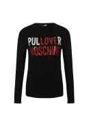 Sweater Love Moschino черен