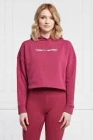 Суитчър/блуза GRAPHIC | Cropped Fit Tommy Sport бордо