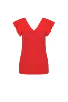 Блуза | Regular Fit Armani Exchange червен