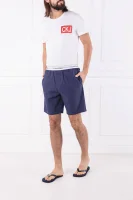 Шорти от пижама | Regular Fit Calvin Klein Underwear тъмносин