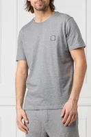 Тениска | Regular Fit BOSS ORANGE сив