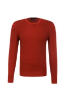 Brigg sweater BOSS BLACK червен