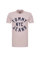 Тениска Tommy Jeans пудренорозов