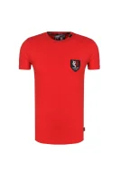 T-shirt Poly Plein Sport червен