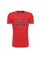 Sabanilla T-shirt Napapijri червен
