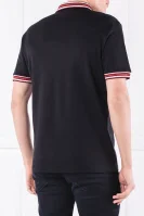 Поло/тениска с яка Dancroft | Regular Fit HUGO черен