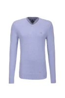 Pima CTN Cashmere V-neck Sweater Tommy Hilfiger небесносин