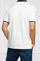 Поло/тениска с яка Parlay 88 | Regular Fit BOSS BLACK бял