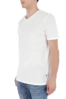 Тениска Tilson 50 | Regular Fit | mercerised BOSS BLACK бял