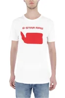 Тениска 07 r t s/s | Regular Fit G- Star Raw бял