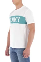 Тениска TJM PANEL LOGO | Regular Fit Tommy Jeans бял