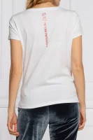 Тениска | Slim Fit EA7 бял