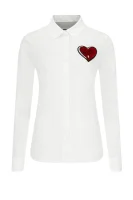 Риза | Regular Fit Love Moschino бял