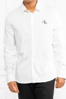 Риза | Slim Fit CALVIN KLEIN JEANS бял