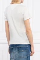 Тениска | Slim Fit Tommy Jeans бял
