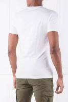 Тениска GRAPHIC | Slim Fit CALVIN KLEIN JEANS бял