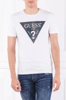 Тениска CN SS COLOR SHADES | super slim fit GUESS бял