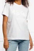 Тениска | Relaxed fit MSGM бял