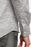 Риза | Slim Fit Karl Lagerfeld бял