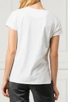 Тениска Dijala | Regular Fit HUGO бял