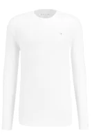 Блуза с дълъг ръкав | super slim fit GUESS бял