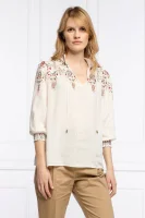 Блуза INDIRA | Regular Fit Desigual бял