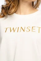 Суитчър/блуза | Loose fit Twinset U&B бял