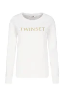 Суитчър/блуза | Loose fit Twinset U&B бял