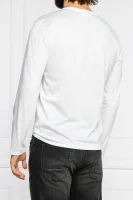 Блуза с дълъг ръкав | Regular Fit Lacoste бял