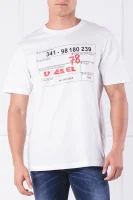 Тениска T-JUST-W2 | Regular Fit Diesel бял