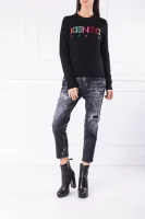 Пуловер classique | Regular Fit Kenzo черен