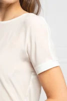 Копринена блуза CREDERE | Regular Fit MAX&Co. кремав