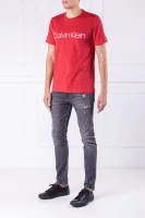 Тениска FRONT LOGO | Regular Fit Calvin Klein червен