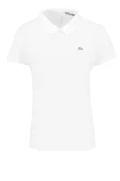 Поло/тениска с яка | Regular Fit Lacoste бял
