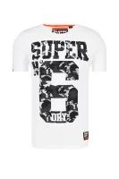 Тениска Super no 6 tee | Regular Fit Superdry бял