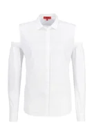 Koszula Emba | Regular Fit HUGO бял