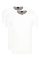 Тениска 2-pack | Slim Fit BOSS BLACK бял