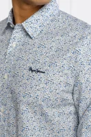 Риза BRANDON | Regular Fit Pepe Jeans London бял