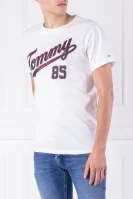 Тениска tjm essential | Regular Fit Tommy Jeans бял