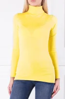 Блуза с поло яка DOGMA | Slim Fit MAX&Co. жълт