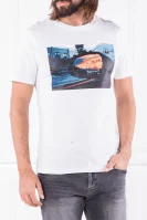 Тениска Troupe 3 | Regular Fit BOSS ORANGE бял