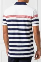 Поло/тениска с яка MULTISTRIPE | Regular Fit Tommy Hilfiger бял