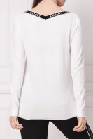 Пуловер | Regular Fit Liu Jo Sport бял