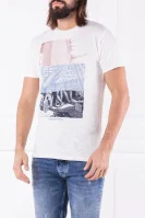 Тениска BENGUIAT | Slim Fit Pepe Jeans London бял
