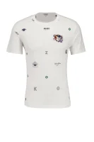 Тениска MULTI ICON | Regular Fit Kenzo бял