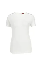 Блуза Dakoty | Regular Fit HUGO бял