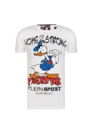 T-shirt Stronger Plein Sport бял
